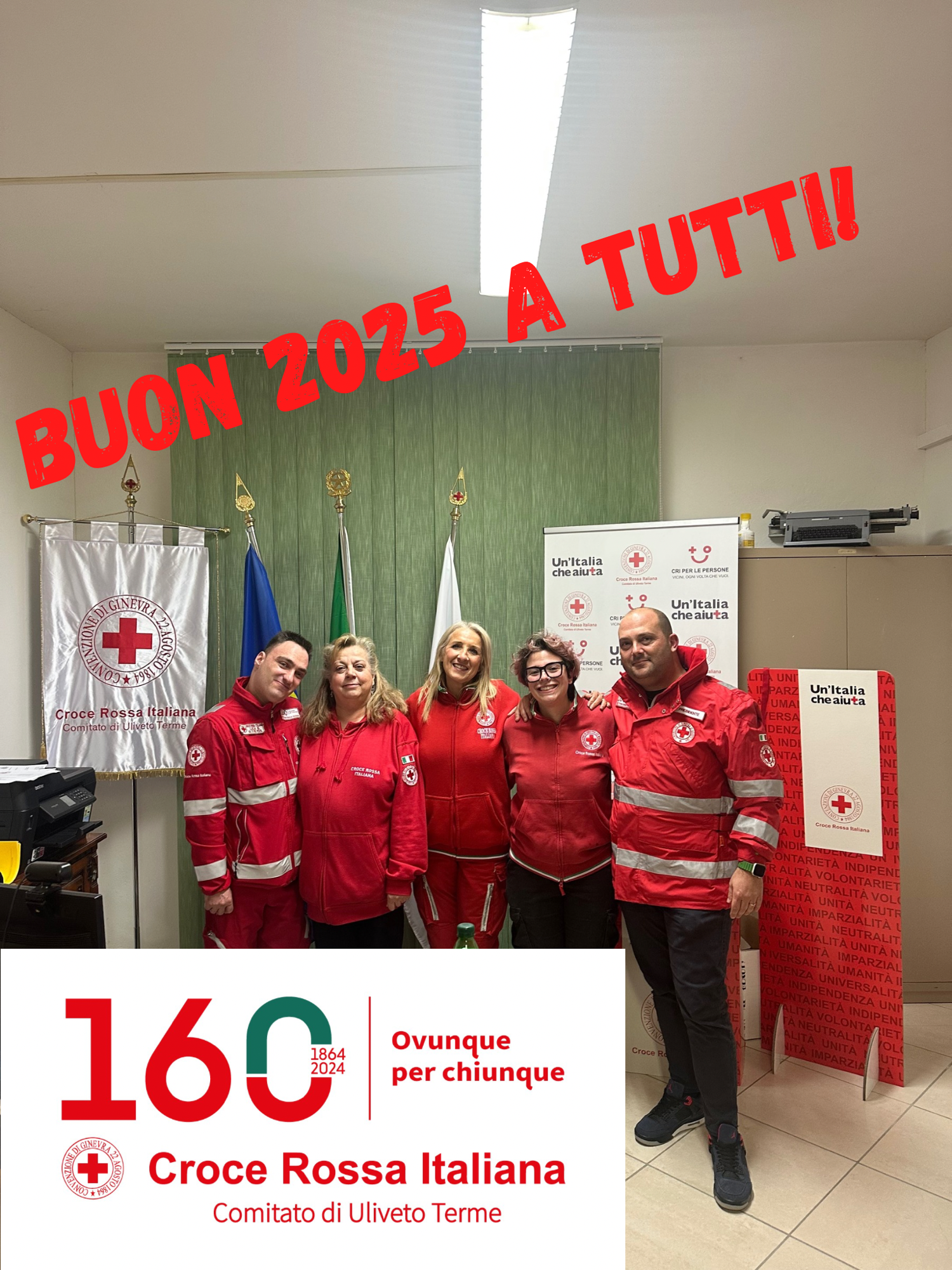 Buon 2025 a Tutti Voi all’insegna di UMANITÀ e UNITÀ